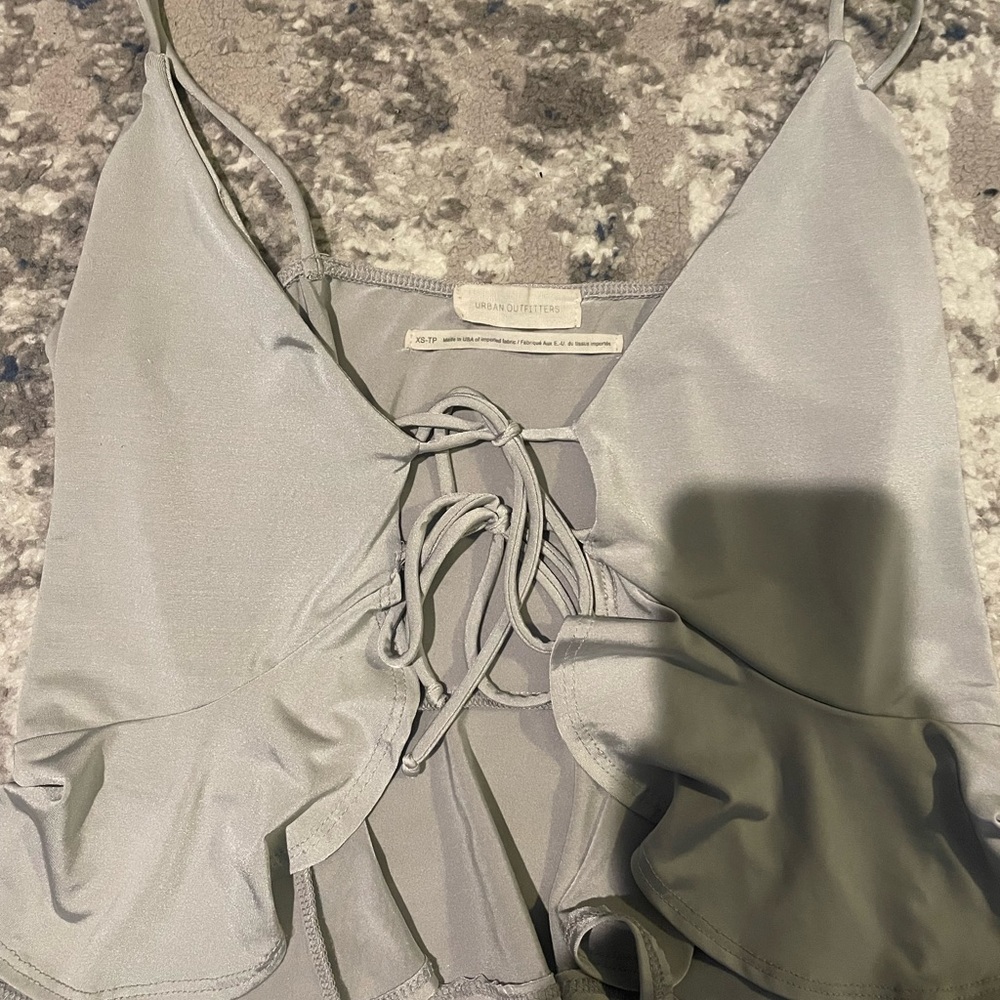 Urban outfitters tie front tank top